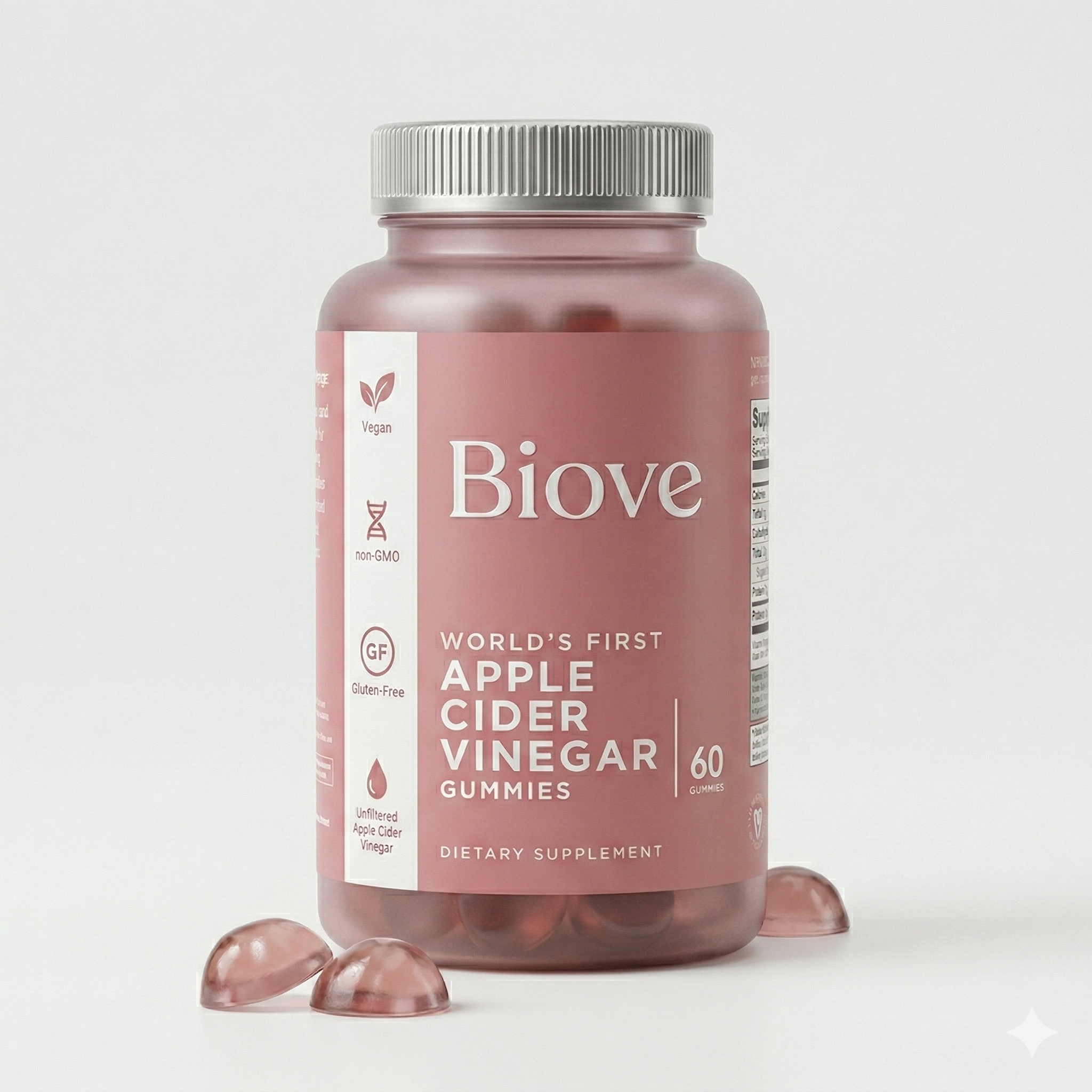 Gummies au Vinaigre de Cidre de Pomme (60 capsules)